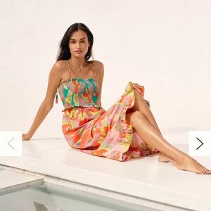 FARM Rio Multicolor Tropical Dress